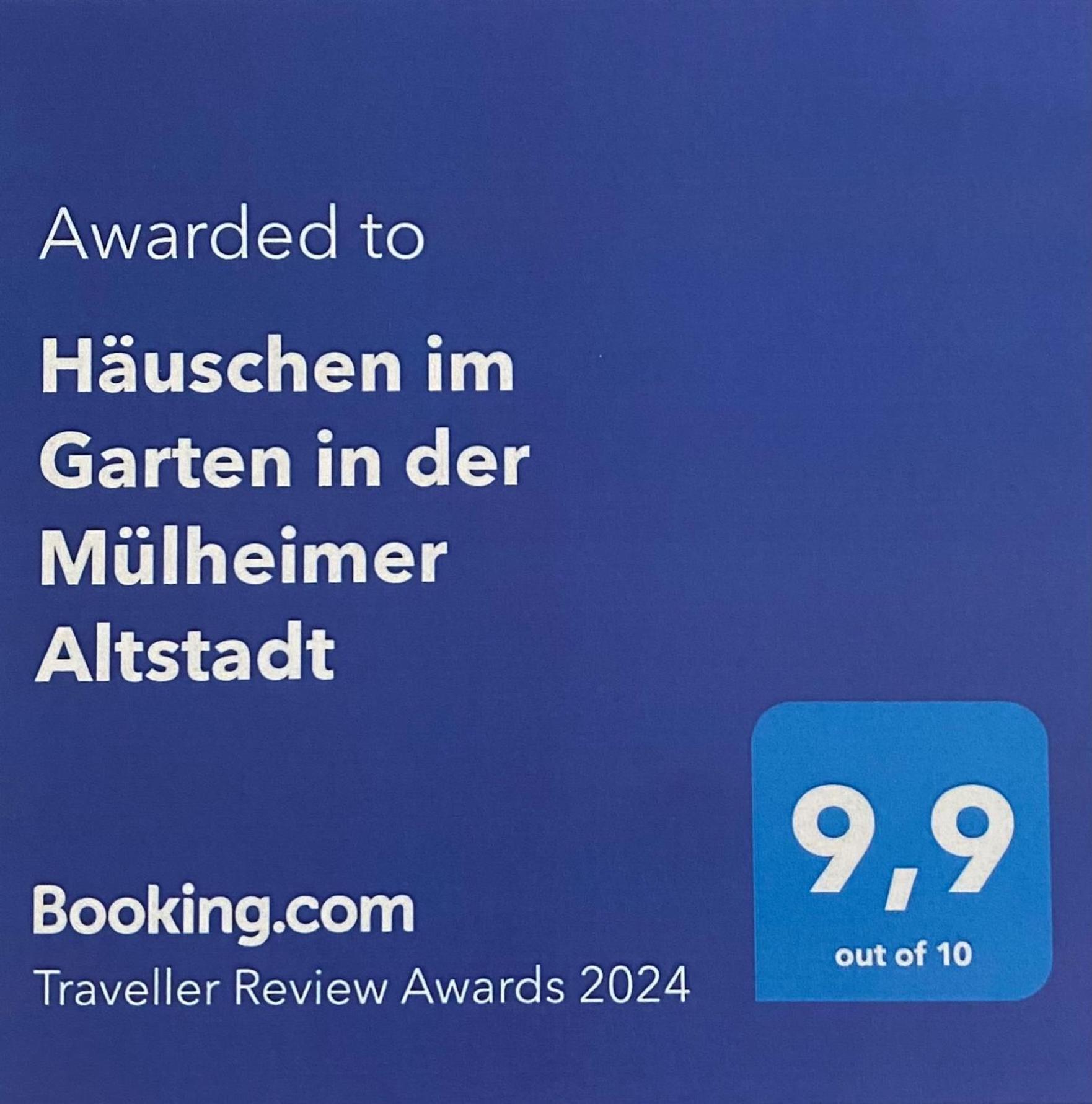 Haeuschen Im Garten In Der Muelheimer Altstadt 鲁尔河畔米尔海姆 外观 照片
